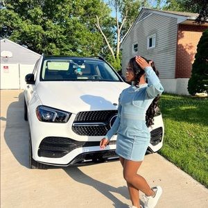 Blue Milano di rouge dress